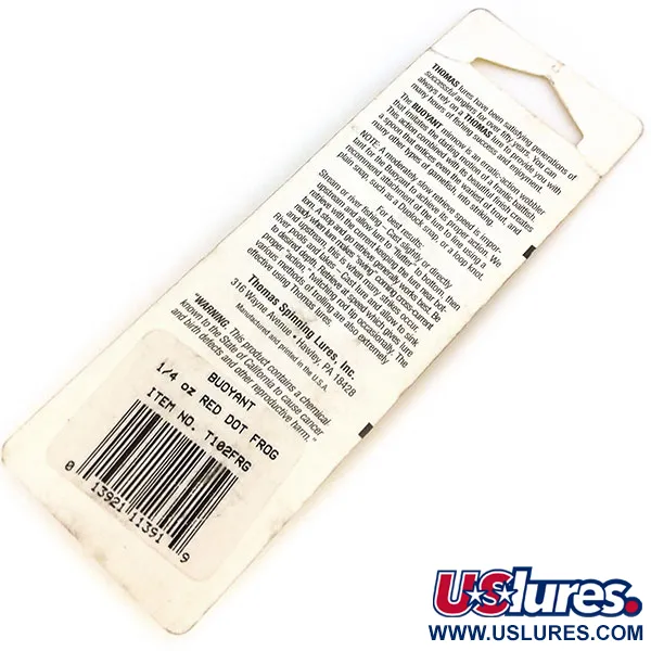 Thomas Buoyant Ondulante, Rana, 7g, Pattern Classico, #10836