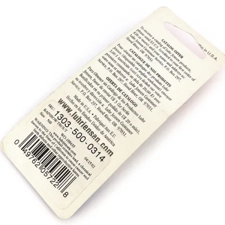 Luhr Jensen Super-Duper 500 Ondulante, Trota Iridea, 1.8g, #10837