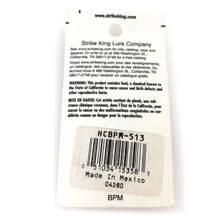 Strike King Bitsy Minnow Esca, Fire Tiger, 3,5g, Rattling, #10842