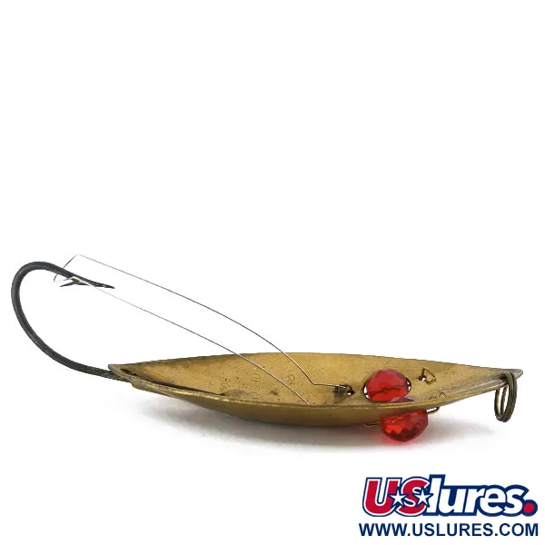 Hofschneider Weedless Red Eye Muskie Ondulante, Bronzo, 65g, Antialga, #10850