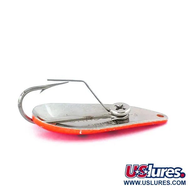 Eppinger Weedless Dardevle Spinnie UV Ondulante, Rosso/Nero, 9g, #10867