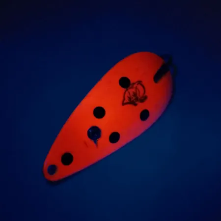 Eppinger Weedless Dardevle Spinnie UV Ondulante, Rosso/Nero, 9g, #10867