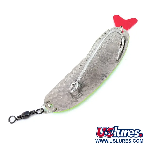 Panther Martin Weedless Chinook Verde 5 UV Ondulante, Chartreuse, 21g, #12351