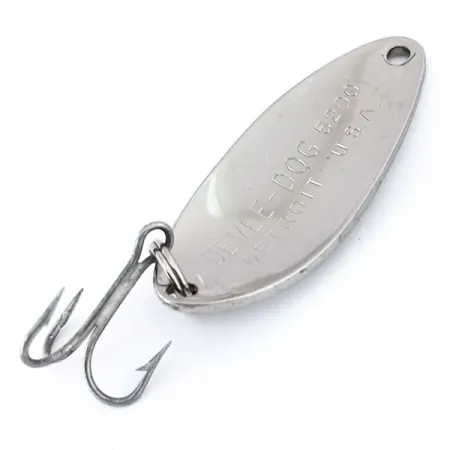 Dardevle Devle Dog 5200 Ondulante, Nichel, 7g, Vintage, #10877