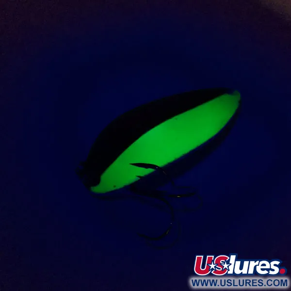 Acme Little Cleo UV Ondulante, Nichel/Verde, 11g, UV-reattivo, #10879