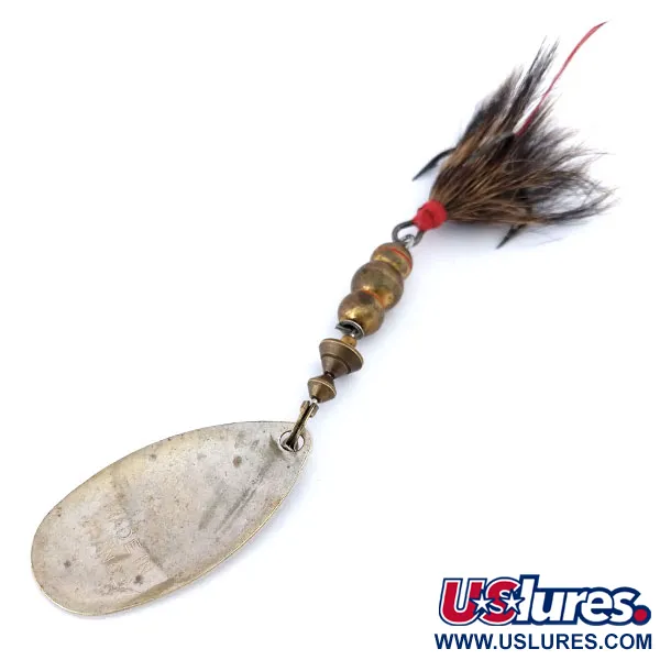 Mepps Aglia 4 Cucchiaino, Argento, 10g, Coda di Scoiattolo, #10882