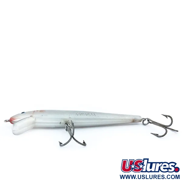 Cotton Cordell Red Fin Minnow, Silver, 9g, Paletta Metallo, #10894