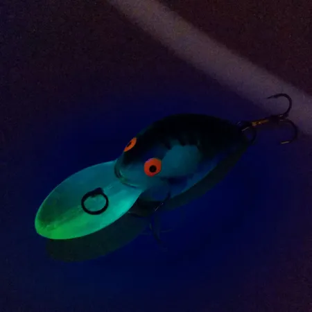 Bomber Fat A Crankbait, Verde Giallo, 18g, Suspending, #10903