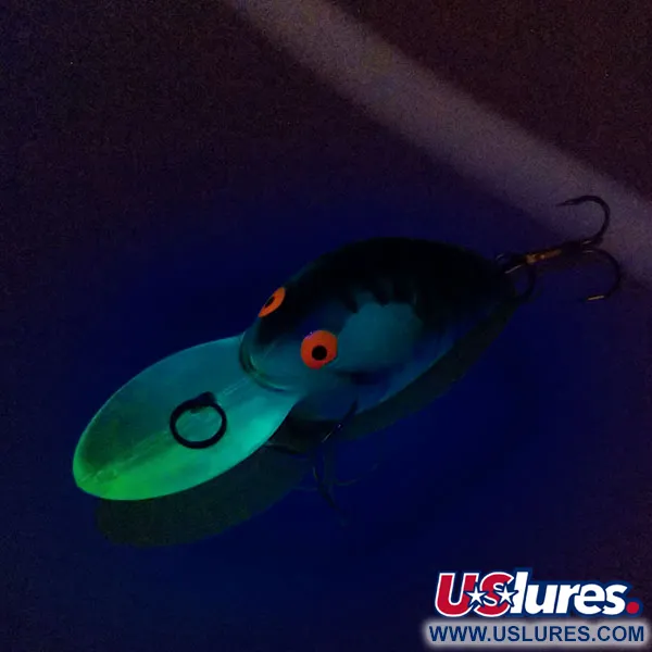 Bomber Fat A Crankbait, Verde Giallo, 18g, Suspending, #10903