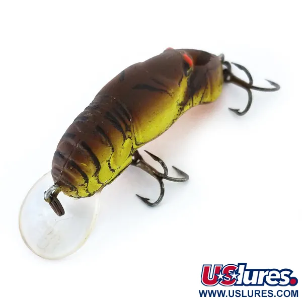Rebel Wee-Crawfish Shallow UV Esca, Marrone/Giallo, 2.5g, UV, #10904