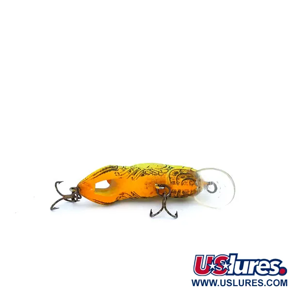 Rebel Wee-Crawfish Shallow UV Esca, Marrone/Giallo, 2.5g, UV, #10904