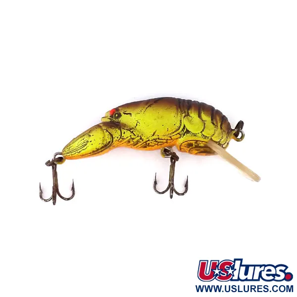 Rebel Wee-Crawfish Shallow UV Esca, Marrone/Giallo, 2.5g, UV, #10904