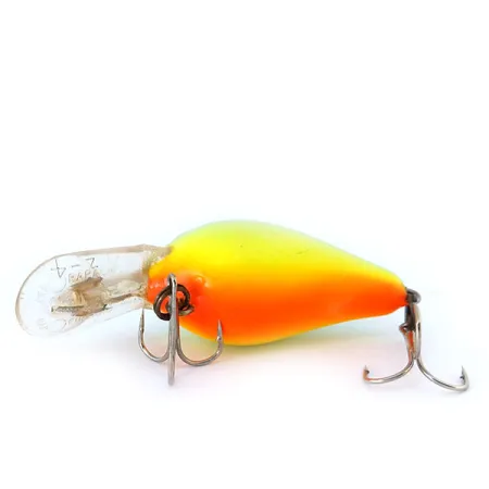 Rapala Fat Rap FR 4 Crankbait, Fire Tiger, 7g, Balsa, #10906