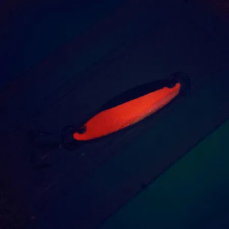 Acme Kastmaster UV Ondulante, Nickel/Arancio, 3,5g, UV attivo, #10908