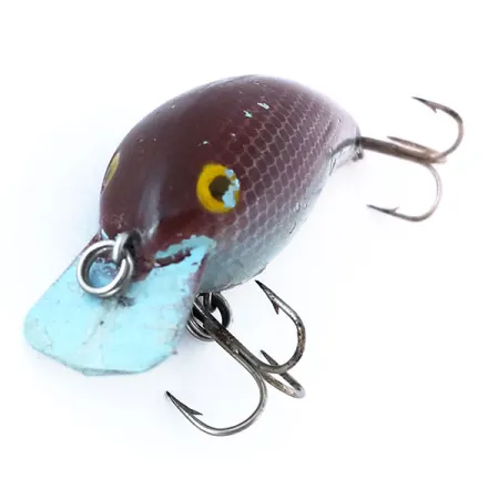 Cotton Cordell Big O Crankbait, Marrone / Blu, 7g, Rattling, #10919