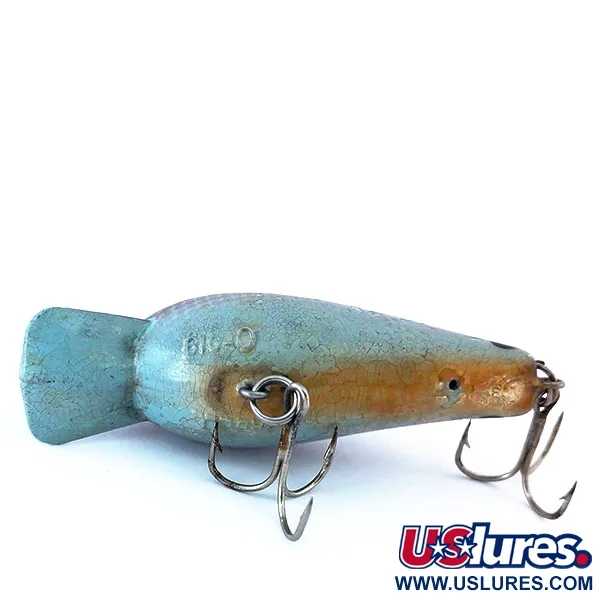 Cotton Cordell Big O Crankbait, Marrone / Blu, 7g, Rattling, #10919