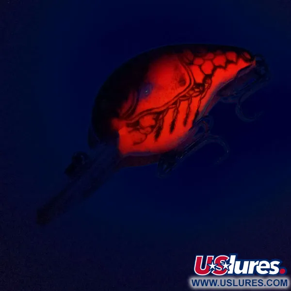 Bomber Fat A B05F UV Crankbait, Gambero Arancio, 10g, UV, #10921