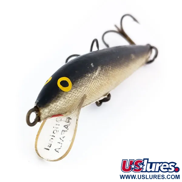 Rapala Original Floater F6 Esca, S (Argento), 3g, Legno di Balsa, #10923