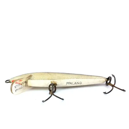 Rapala Original Floater F6 Esca, S (Argento), 3g, Legno di Balsa, #10923