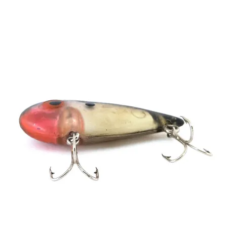 Bomber Pinfish Hard Knock Lipless, Black Red, 12g, Rattling, #10924