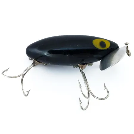 Fred Arbogast Jitterbug Esca Superficie, Black, 14g, Paletta Metallo, #10941