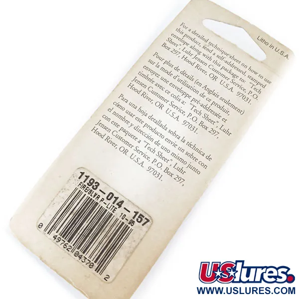 Luhr Jensen Hus-lure Ondulante, Fire/Slvr P-Lite, 7,1g, Prisma, #10951