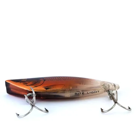 Bite Lite Viper Lipless Esca Affondante, Marrone/Arancio, 17g, LED, #10954