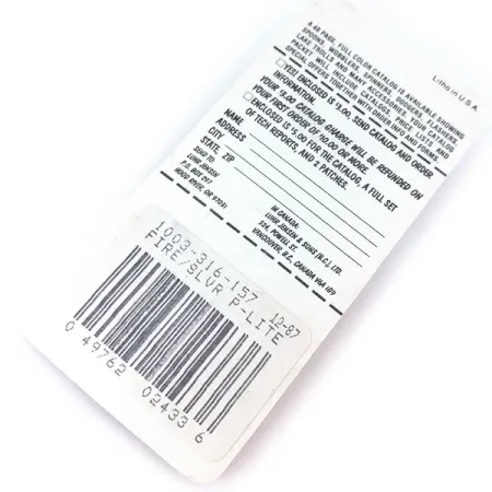 Luhr Jensen Krocodile UV Ondulante, Fire / Argento, 7g, UV-Finish, #10977