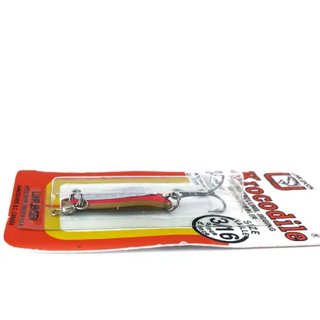 Luhr Jensen Krocodile UV Ondulante, Fire / Argento, 7g, UV-Finish, #10977