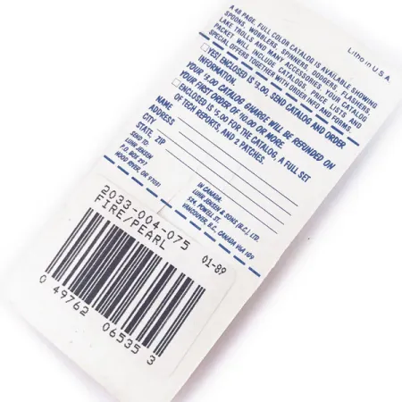 Luhr Jensen Pro Trout 4 UV Rotante, Fire Pearl, 8g, UV, #10979