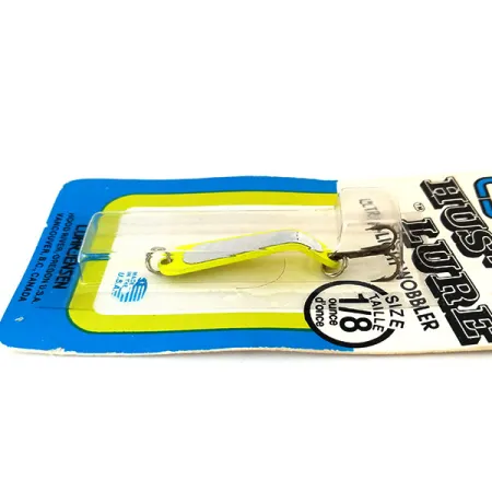 Luhr Jensen Hus-Lure UV Ondulante, Silver/Chartreuse, 4g, UV, #10980