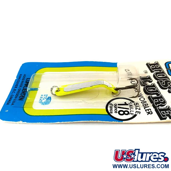 Luhr Jensen Hus-Lure UV Ondulante, Silver/Chartreuse, 4g, UV, #10980