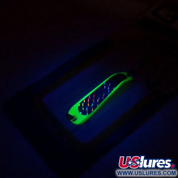 Luhr Jensen Hus-Lure UV Ondulante, Silver/Chartreuse, 4g, UV, #10980