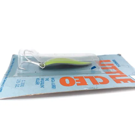 Seneca Little Cleo (Hula Girl) UV Ondulante, Nichel/Verde, 14g, #10981