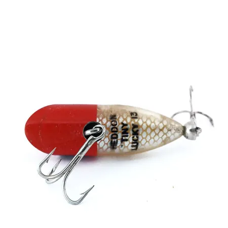 Heddon Tiny Lucky 13 Popper, Rosso / Bianco, 5,5g, Topwater, #10992