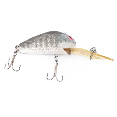 Norman Norman Vintage Crankbait, Grigio, 10g, Occhi Rosa, #10994