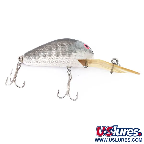 Norman Norman Vintage Crankbait, Grigio, 10g, Occhi Rosa, #10994