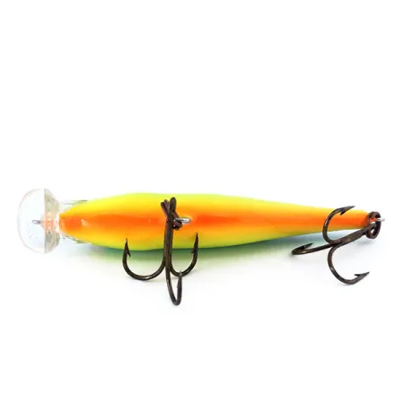 Rapala Shallow Shad Rap 08 Minnow, Fire Tiger, 9g, Balsa, #10998