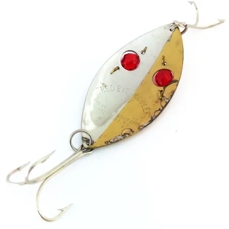 Hofschneider Red Eye Wiggler Cucchiaino, Oro/Nichel, 25g, Occhi Rossi, #11025