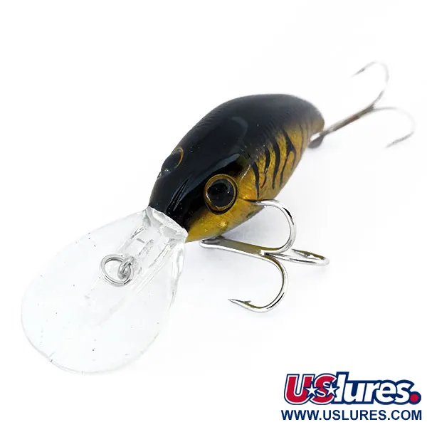 Bass Pro Shops XPS Lazer Eye Deep Diver, Golden Tiger, 12g, Deep Diver, #11036
