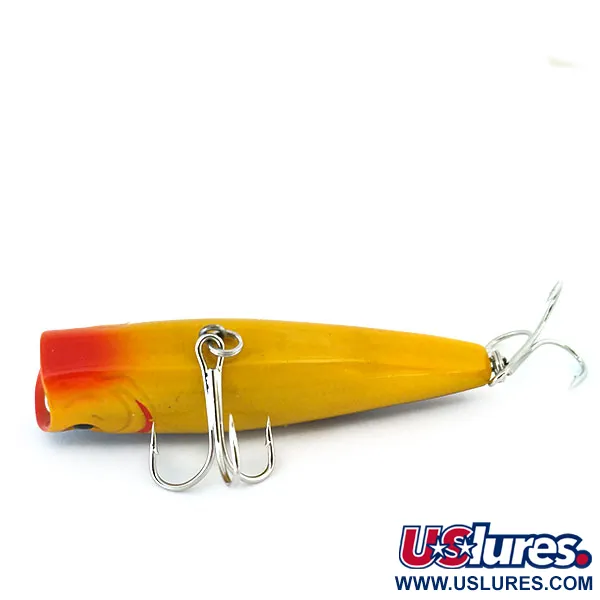 Bass Pro Shops XTS Popper, Giallo, 10,5g, Rattle interno, #11038