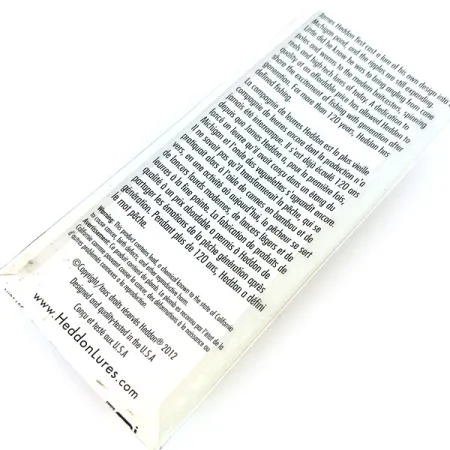 Heddon Zara Puppy Esca Superficie, Trasparente, 7g, Rattling, #11049