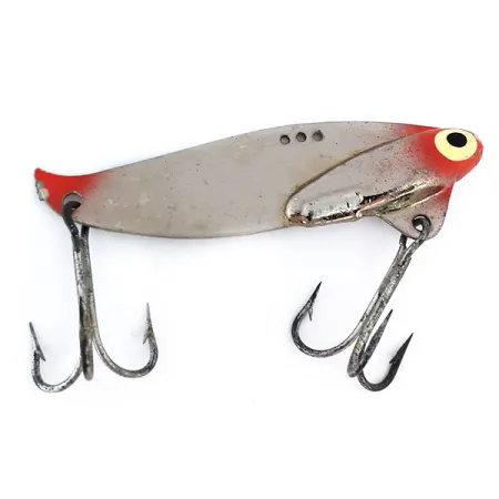 Heddon Sonar 433 Blade Bait, Nichel/Rosso, 14g, Assetto Variabile, #11052