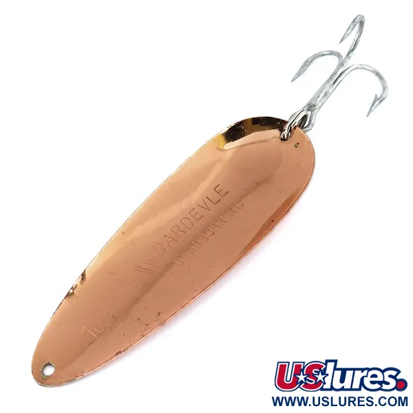 Ondulante Eppinger Dardevle, Rame Martellato, 28g, Storico, #11055