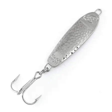 Cotton Cordell CC Spoon Jig Lure, Nickel Martellato, 14g, Jig, #11069