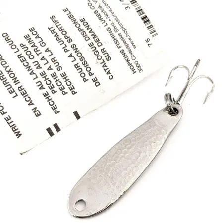 Hopkins Shorty 75 Jig, Nickel, 21g, Finitura martellata, #11071