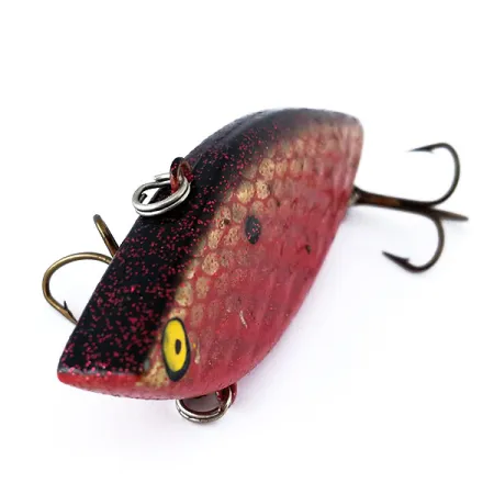 Strike King Diamond Shad Lipless Crankbait, Rosso Scuro, 14g, Vintage, #11089