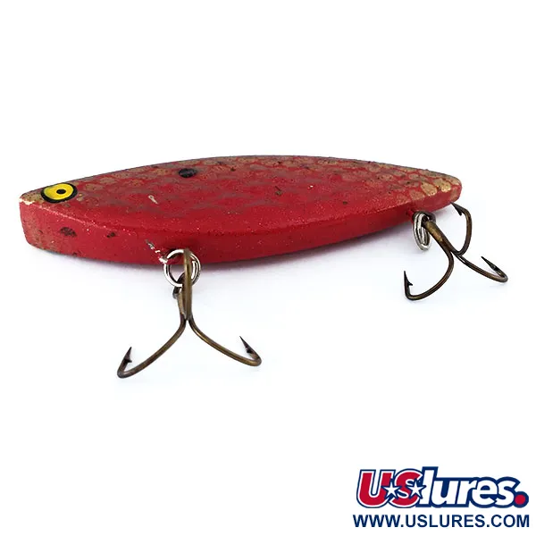 Strike King Diamond Shad Lipless Crankbait, Rosso Scuro, 14g, Vintage, #11089