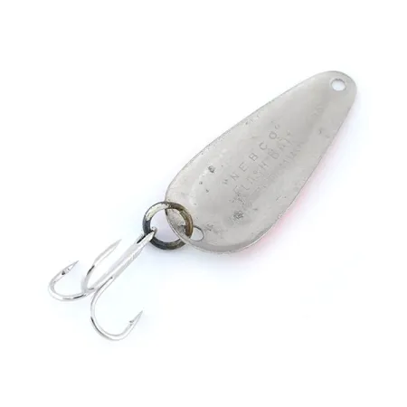 Nebco FlashBait 366 Ondulante, Rosso/Bianco/Nickel, 1,9g, Vintage, #11092