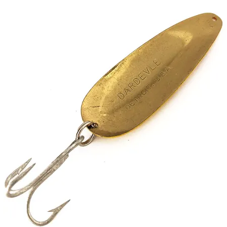 Eppinger Dardevle Ondulante, Giallo Rombi Rossi, 28g, Vintage, #11124